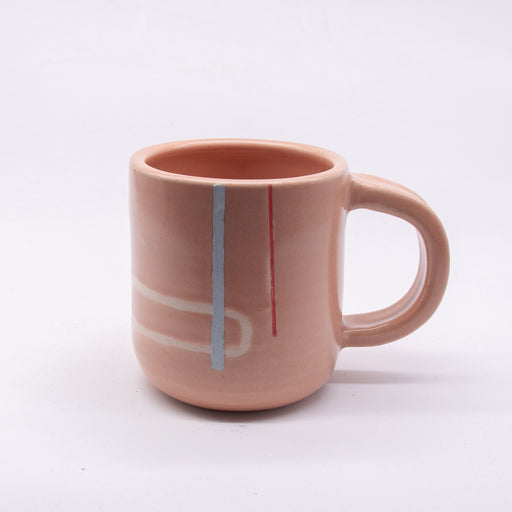 Color Block Mug No.13 -Blush *